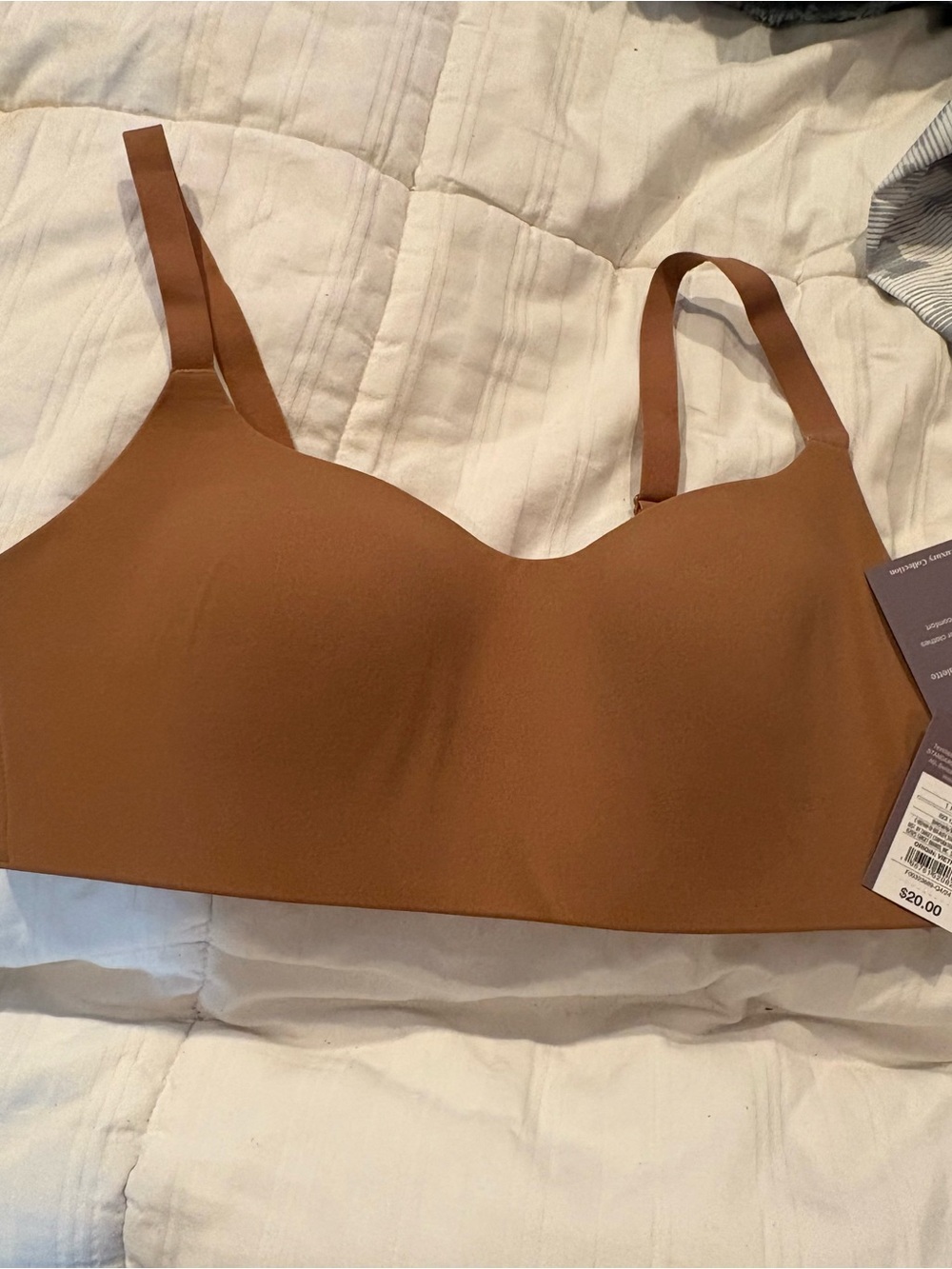 Everyday Smooth Wireless Bralette in Brown